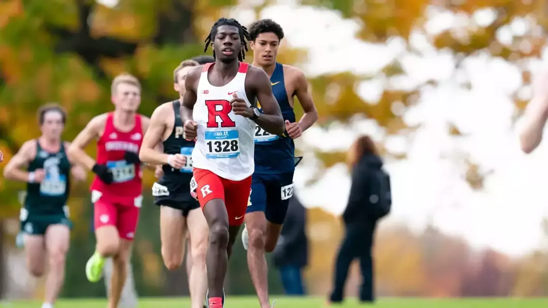 Micah Lawson at Big Ten Championships