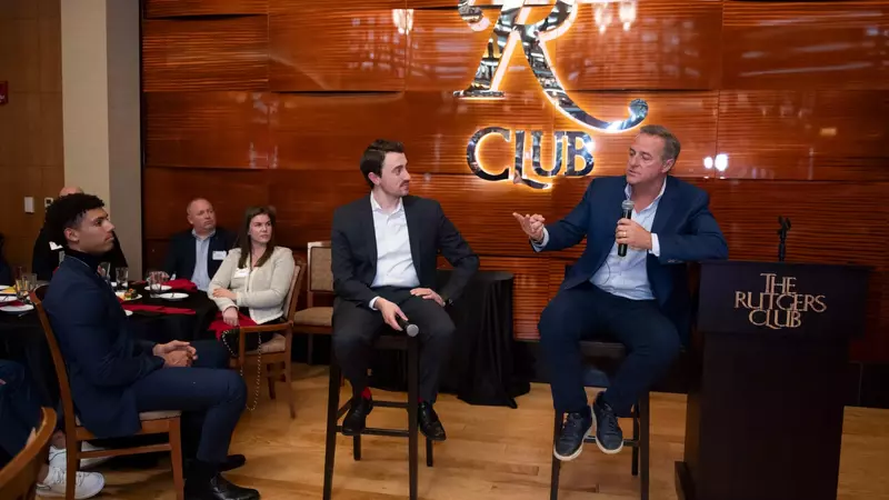 Baseball hosts the annual First Pitch Dinner at The Rutgers Club (Jan. 17, 2026)