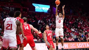 View images of Rutgers men's basketball's game against Ohio State.