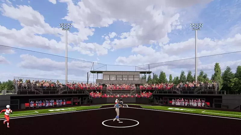 Rutgers Softball Complex Upgrade Rendering