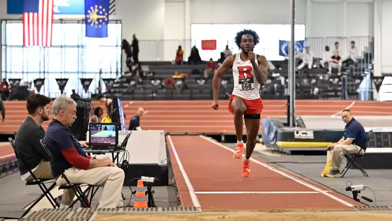Donavan Anderson at the 2026 Big Ten Indoor Championships