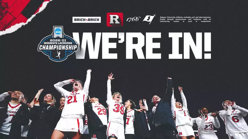 Rutgers women's lacrosse earned an at-large selection to the 2026 NCAA Tournament.