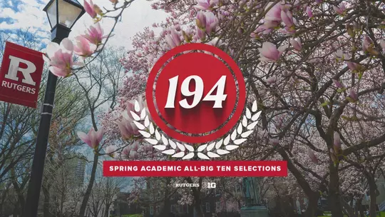 graphic promoting Spring 2026 Academic All-Big honrees