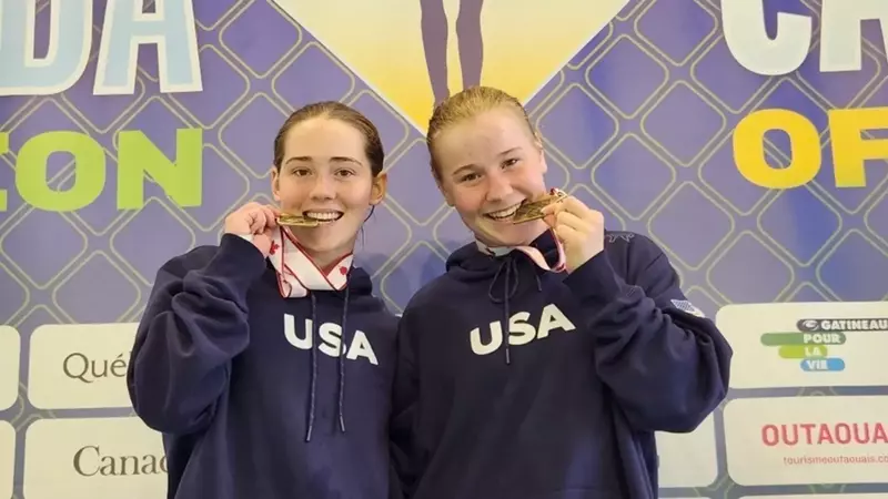 Bailee Sturgill and Katerina Hoffman Team USA