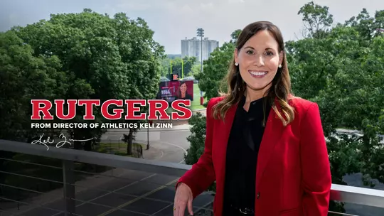 Rutgers Director of Athletics Keli Zinn