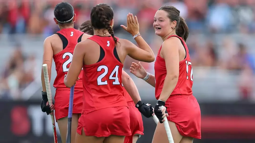 Field Hockey Celebrates