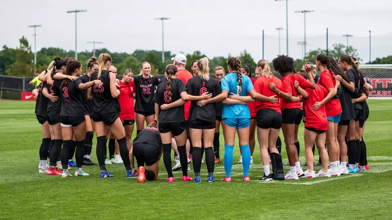 Team huddle