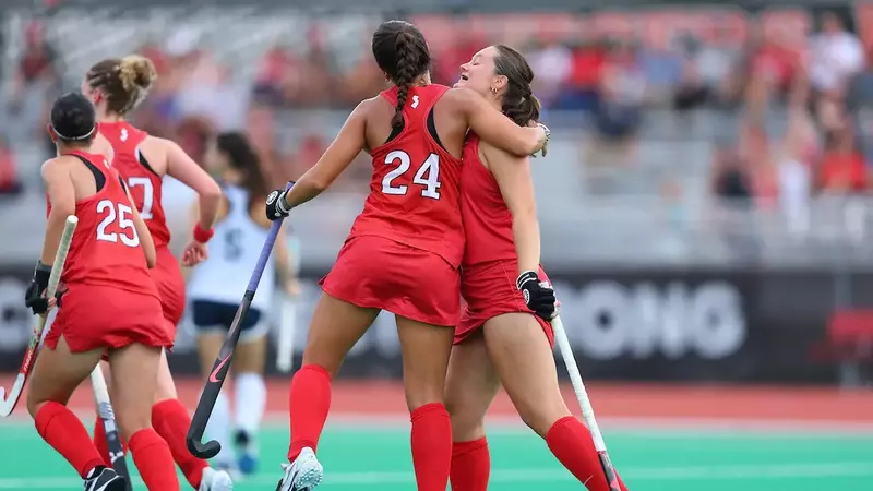 Rutgers Field Hockey Celebrates
