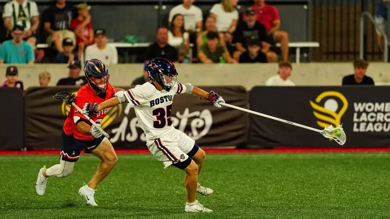 Ethan Rall with the Boston Cannons