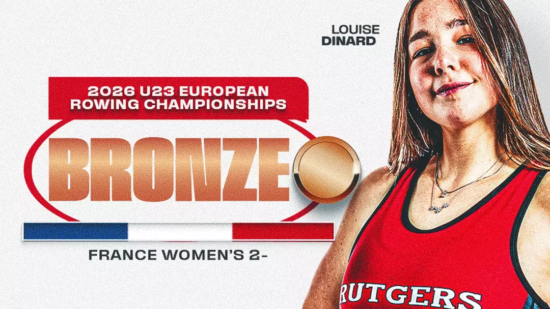 Louise Dinard Bronze Medal U23 European Championships - front page graphic