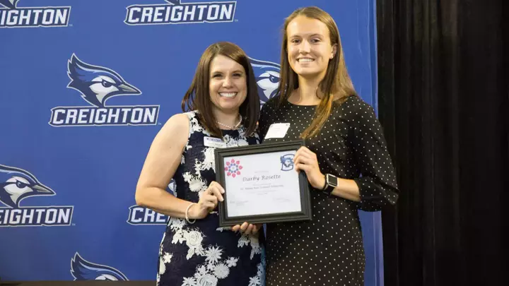 Darby Rosette is honored at the 2017 Leaders for Life Luncheon