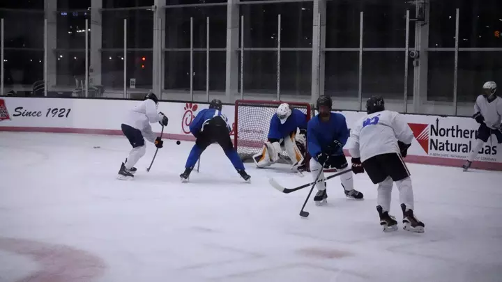 PCS Hockey Practice Photo