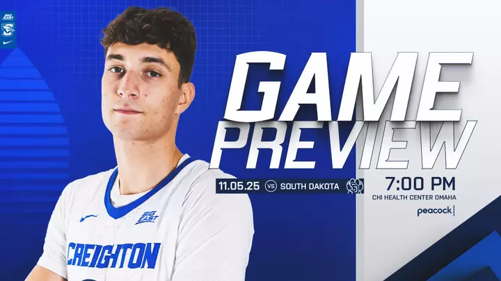 MBB gameday graphic vs. South Dakota