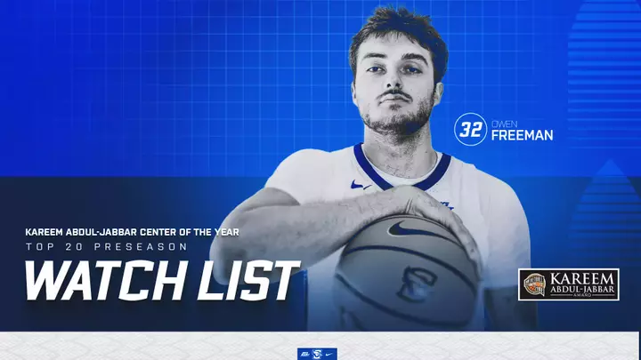 Owen Freeman is on the Kareem Abdul-Jabbar Award Watch List