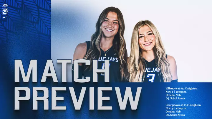 VB Preview vs. Villanova & Georgetown