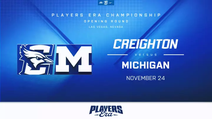 Creighton vs. Michigan graphic