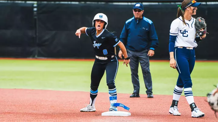 Softball Forces "If Necessary" Title Game With 5-2 Win Over UConn Image