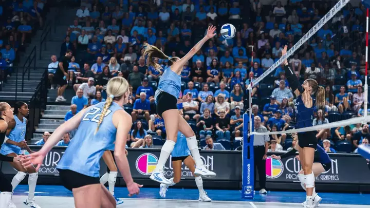Slow Starts Doom Volleyball in Loss to K-State Image