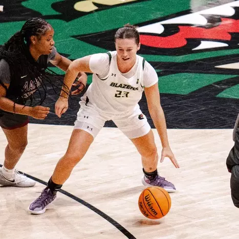 Blazers Earn 24-Point Win Over Alabama A&M