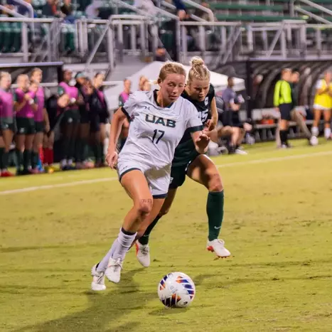UAB Falls to Charlotte, 2-0