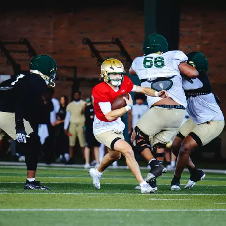 Blazers Wrap Up Second Scrimmage of Spring