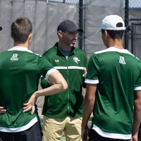 Men’s Tennis Grabs No. 8 Seed at Conference Tournament