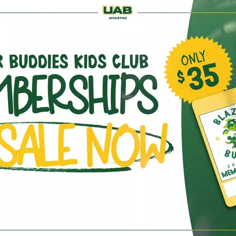 UAB Announces the Return of Blazer Buddies Kids Club for 2026