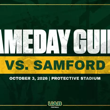 Game Day Guide: Samford, October 3