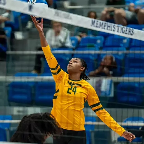 Reese Reaches 1,000 Career Kills in Blazers’ Setback at Memphis