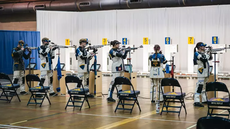 WVU Rifle Team - Mount A