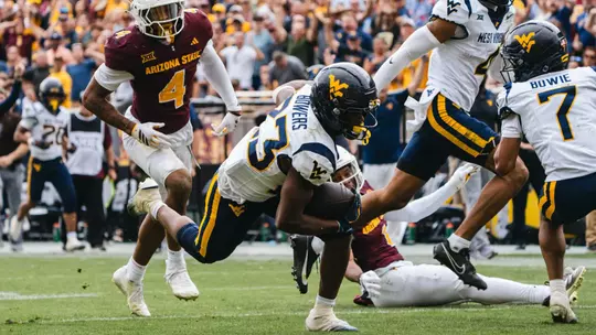 West Virginia faces Arizona State for its final road Big 12 Conference game of the season at 1 p.m. at Mountain America Stadium in Tempe, Arizona, on Saturday.