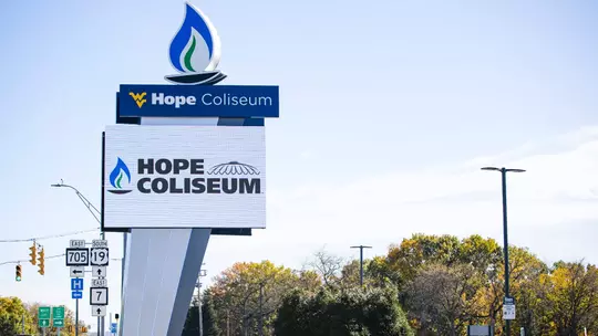 Hope Coliseum Sign