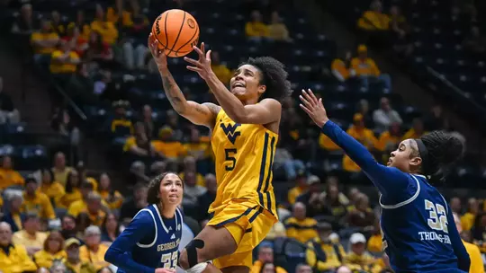 WVU vs Georgia Tech Thursday, Dec. 11, 2025 at the Hope Coliseum.