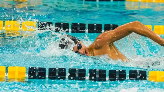 Vedaant Madhavan at 2025 WVU Invite