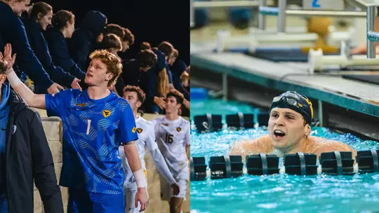 Toby Mawer and Jake Salcedo were named Student-Athletes of the Week