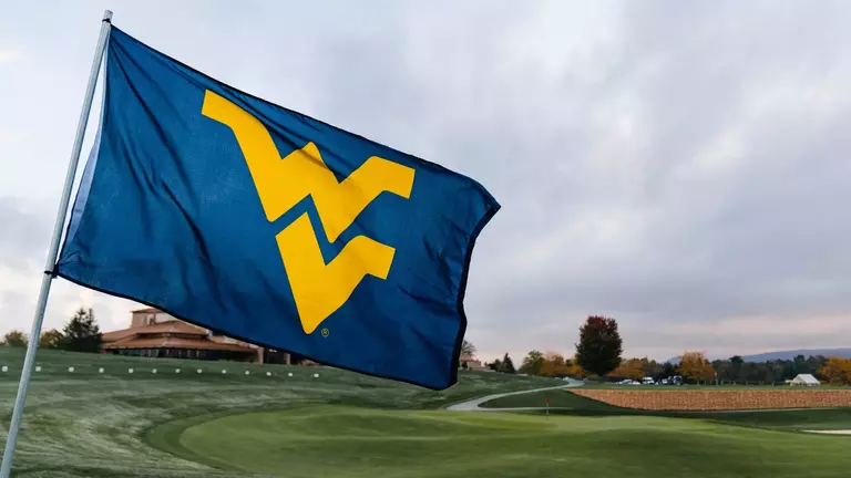 WVU flag at Nemacolin