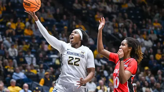 Senior night at West Virginia University Women's Basketball vs Cincinnati at the Hope Coliseum Sunday, March 1, 2026.