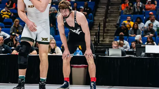 Ian Bush at 2026 Big 12 Wrestling Championships (March 7, 2026)