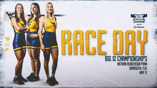 A graphic preview the 2026 Big 12 Rowing Championship