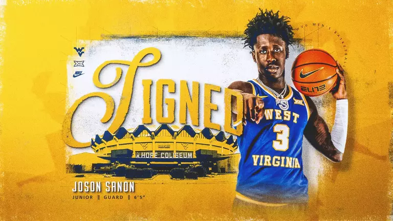 Joson Sanon Signed with the Mountaineers