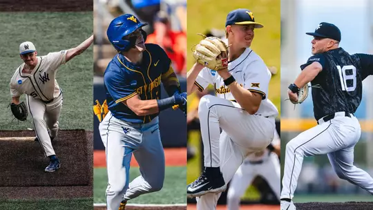 Maxx Yehl, Gavin Kelly, Chansen Cole, and Ian Korn are featured as ABCA All-East Region Selections