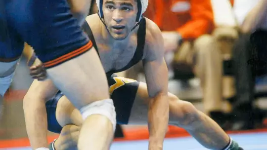 Greg Jones won three national championships during his incredible career with the WVU Wrestling program.