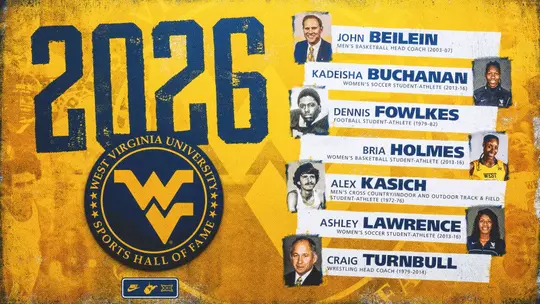 The 2026 WVU Sports Hall of Fame class has been announced