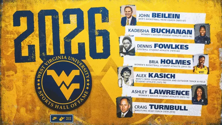 The 2026 WVU Sports Hall of Fame class has been announced