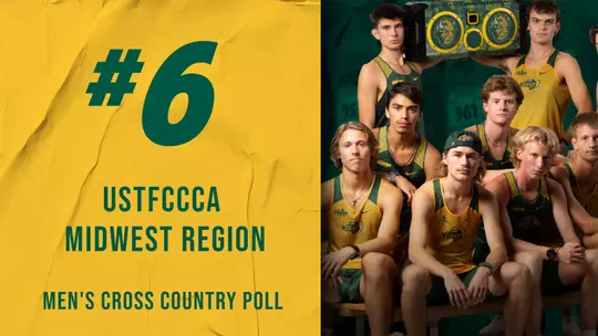 NDSU Men's Cross Country Ranked 6th
