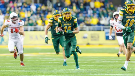 Action from the Illinois State at North Dakota State second round NCAA FCS playoff game Saturday, Dec. 6, 2025.