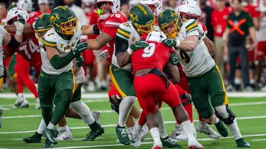 Photo from the North Dakota State at UNLV football game Saturday, Oct. 10, 2026.