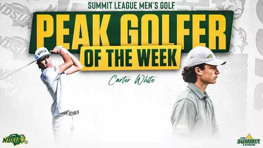 Carter White Peak Golfer 10-15-26