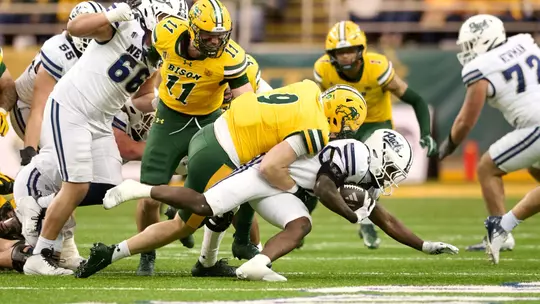 Photo from the Nevada at North Dakota State football game Saturday, Oct. 17, 2026.