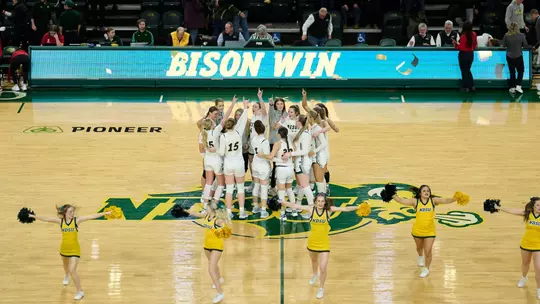 WBB Team Huddle